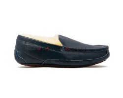  UGG MENS ASCOT LEATHER NAVY 