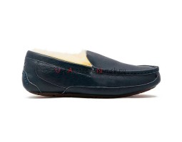  UGG MENS ASCOT LEATHER NAVY 