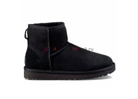 UGG MENS CLASSIC II MINI BLACK