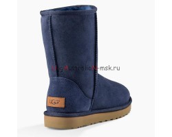  UGG MENS CLASSIC SHORT II NAVY