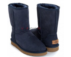  UGG MENS CLASSIC SHORT II NAVY