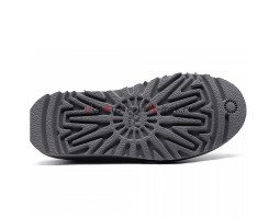 UGG STITCH SLIP ON GREY