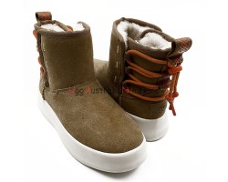 UGG W DUNE MINI BUCKLE BOOT CHESTNUT