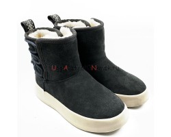 UGG W DUNE MINI BUCKLE BOOT  GREY