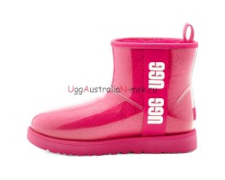 UGG CLASSIC CLEAR MINI ROCK ROSE