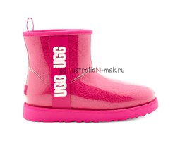 UGG CLASSIC CLEAR MINI ROCK ROSE