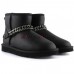 Ugg Classic Mini Zanotti Metallic Black