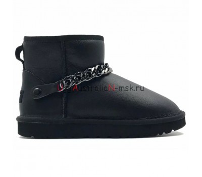 Ugg Classic Mini Zanotti Metallic Black