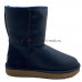  UGG MENS CLASSIC SHORT METALLIC NAVY