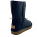  UGG MENS CLASSIC SHORT METALLIC NAVY