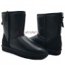 UGG ZIP MINI METALLIC BLACK