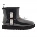  UGG KID KID'S CLASSIC CLEAR MINI BLACK