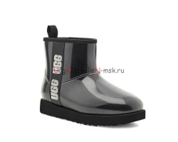  UGG KID KID'S CLASSIC CLEAR MINI BLACK