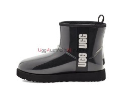  UGG KID KID'S CLASSIC CLEAR MINI BLACK