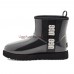  UGG KID KID'S CLASSIC CLEAR MINI BLACK