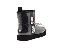  UGG KID KID'S CLASSIC CLEAR MINI BLACK