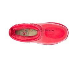  UGG KID KID'S CLASSIC CLEAR MINI HIBISCUS PINK