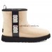 UGG KID'S CLASSIC CLEAR MINI NATURAL/BLACK