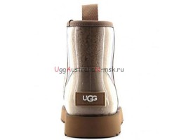 UGG KID'S CLASSIC CLEAR MINI CAPPUCCINO