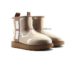 UGG KID'S CLASSIC CLEAR MINI CAPPUCCINO