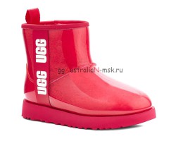 UGG CLASSIC CLEAR MINI HIBISCUS PINK