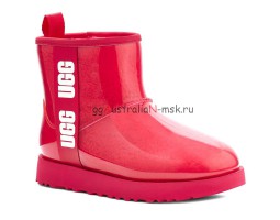 UGG CLASSIC CLEAR MINI HIBISCUS PINK