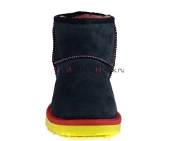  UGG CLASSIC MINI BLACK-YELLOW