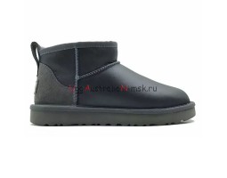 UGG CLASSIC ULTRA MINI METALLIC GREY
