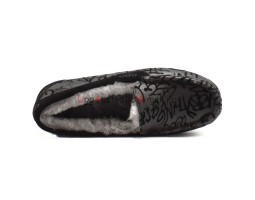 UGG ANSLEY  SPARKLE GRAFFITI BLACK 