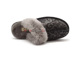 UGG SLIPPER SCUFFETTE II GRAFFITI BLACK