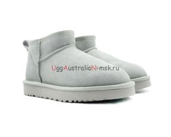  UGG CLASSIC  ULTRA MINI GREY VIOLET