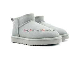  UGG CLASSIC  ULTRA MINI GREY VIOLET