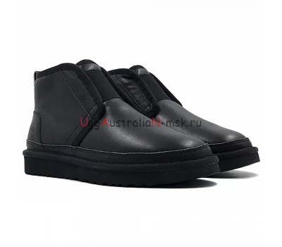 UGG NEUMEL FLEX LEATHER BLACK