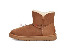 UGG BAILEY ZIP MINI BOOT CHESTNUT