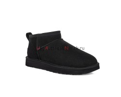 UGG CLASSIC II ULTRA MINI BLACK