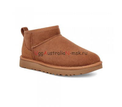 UGG CLASSIC II ULTRA MINI CHESTNUT