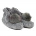 UGG MOCCASINS ALENA POM-POM GREY