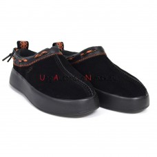 UGG CLASSIC BOOM SLIP-ON BLACK