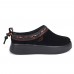 UGG CLASSIC BOOM SLIP-ON BLACK