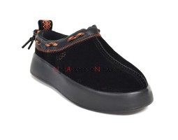 UGG CLASSIC BOOM SLIP-ON BLACK