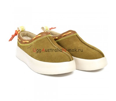 UGG CLASSIC BOOM SLIP-ON CHESTNUT
