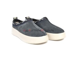 UGG CLASSIC BOOM SLIP-ON GREY