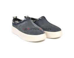 UGG CLASSIC BOOM SLIP-ON GREY