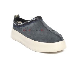 UGG CLASSIC BOOM SLIP-ON GREY