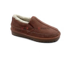 UGG STITCH SLIP ON CHOCOLATE