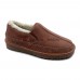 UGG STITCH SLIP ON CHOCOLATE