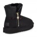 UGG BAILEY ZIP MINI BOOT BLACK