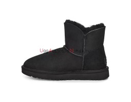 UGG BAILEY ZIP MINI BOOT BLACK