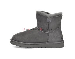 UGG BAILEY ZIP MINI BOOT GREY