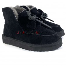 UGG CLASSIC MINI KALLEN BLACK